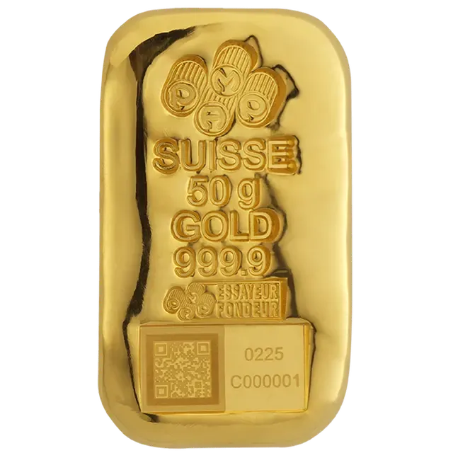 Gold bullion bar